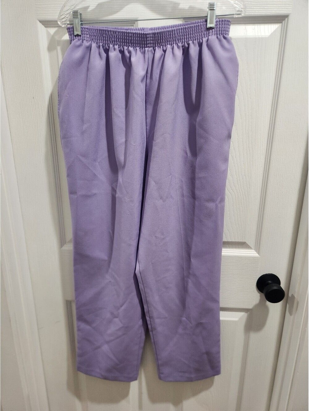 BonWorth Lavender Elastic Waist Pants